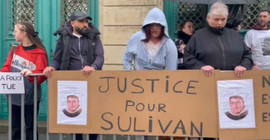 Fransa'da gergin gece: Polisin öldürdüğü Sulivan için düzenlenen eylemde öfke, şiddete döküldü