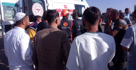 Mardin'de otomobille çarpışan motosikletin sürücüsü öldü
