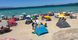 Çeşme'ye akın: Nüfus 1 milyona dayandı