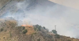 Hakkari’de trafo patladı, sonrasında yangın çıktı