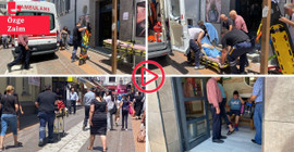 40 derecede hamama gitti, kalbi durdu