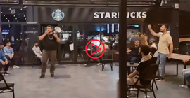 Bu kez de Zorlu Center'da Starbucks'a saldırı