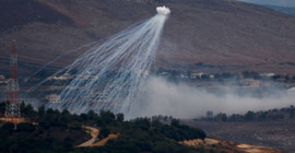 İsrail'den Güney Lübnan'a yine fosfor bombalı saldırı