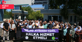 DEM Parti'den DEDAŞ'ın önünde açıklama: 'DEDAŞ gerçek verileri paylaşmıyor, sorumluluğu gizleniyor'