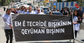 Hakkari'de 'İradeye saygı' nöbetini üçüncü grup devraldı: 'Mücadelemiz kesintisiz sürecek'