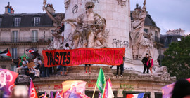 Fransa'da antifaşistler sokakta: Seçim sonrası Paris'te eylem