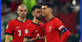 Ronaldo penaltı kaçırdı, gözyaşlarına engel olamadı