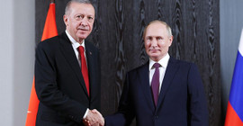Erdoğan yarın Astana'da Putin ile görüşecek