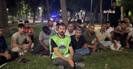 Mersin TOKİ işçileri Ankara'da eylem başlattı: 'Hakkımızı alana kadar buradayız'