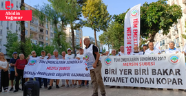 Memurlar ve emekliler TÜİK'i protesto etti: ‘Açlıktan ölmemek için direniyoruz’