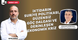 İktidarın Suriye politikası, düzensiz göç dalgası ve derinleşen ekonomik kriz | Hayko Bağdat ile 'Bağdat Cafe'