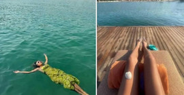 Anoreksiya gerekçesiyle tahliye edilen Nihal Candan'dan tatil pozu