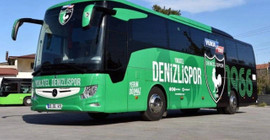 Denizlispor'un takım otobüsü internet üzerinden satışa çıktı