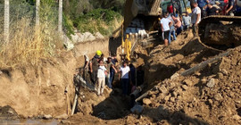 Aydın'da üç işçinin öldüğü göçükte şantiye şefi tutuklandı