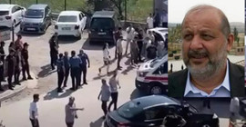 Sinan Ateş çeşmesi yaptıran eski MHP'li başkana adliye önünde silahlı saldırı