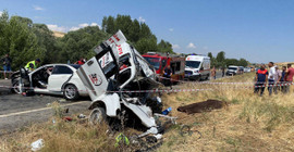 Yozgat'taki trafik kazasında dört kişi öldü
