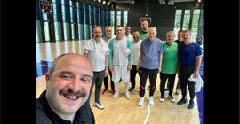 Varank paylaştı: Erdoğan basketbol oynadı