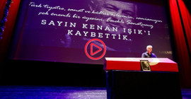 Kenan Işık için AKM'de tören düzenlendi