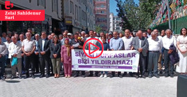 Van'da gözaltılar protesto edildi: 'Kürtler özgürlük mücadelesinden vazgeçmeyecek'