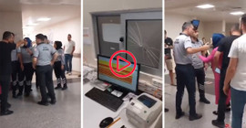 Gaziosmanpaşa'da hasta yakınları sağlık personeline saldırdı
