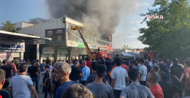 Diyarbakır’da kontrol altına alınan yangında 6 kişi yaralandı