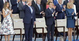 Trump Fransızlara özendi: Ben de askeri tören istiyorum
