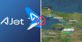 AJet'in Trabzon-Bursa seferini yapan uçağı İstanbul Havalimanı'na acil iniş yaptı