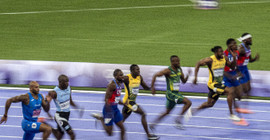 Erkekler 100 metre finali: ABD'li atlet Noah Lyles, 9.79'luk derecesiyle altın madalya kazandı