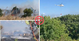 Avcılar'daki yangın nedeniyle tren seferleri durdu