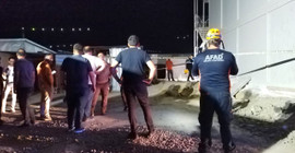 Sakarya Şehir Hastanesi inşaatında işçilerin kaldığı yapıda göçük: 13 yaralı