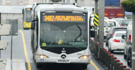 İstanbul'da 45 günlük metrobüs çalışması: Kadıköy istikameti iki şeride düşecek