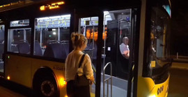 İstanbul'da kadınlar 22.00'dan sonra istedikleri yerde inebilecek