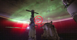 NASA astronotu, uzaydan güneşin doğuşunun görüldüğü bir video paylaştı