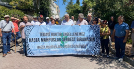 Ankara'da hasta mahpuslar için çağrı: Yüzde 96 engelli Mavi için 'acil tahliye' talebi