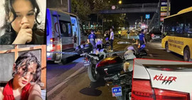 10 metre mesafede üst geçit vardı... Kütahya'da araba çarpan iki kız kardeş öldü