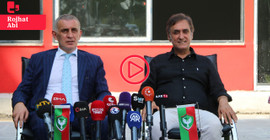 TFF Başkanı Hacıosmanoğlu Amedspor'u ziyaret etti: 'Diyarbakır tarihi bir gün yaşıyor'