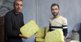 20 metrelik alanda üretiyorlar ; Kimse inanmamıştı şimdi siparişlere yetişemiyorlar