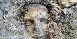 Fethiye Kalesi'nde heykel başı bulundu: Apollon'a ait olabilir