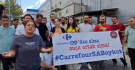 CarrefourSA direnişinden Bakan Işıkhan'a: İşçilerin taleplerini dikkate almak zorundasınız