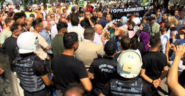 Sultangazi'de taş ocağı protestosu: Gözaltına alınanlar oldu, arbedede bir polis kalp krizi geçirdi
