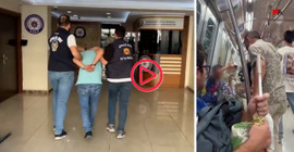 Metroda Suriyeli çocuğa şiddet: Saldırgan gözaltında