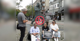 Depremzede Döne Kaya'nın adalet nöbeti 16. haftasında: 'Kamu görevlileri yargılansın'