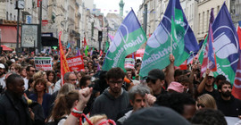 Fransa'da halk sokakta: Birinci çıkan sol ittifak adayının başbakan atanmaması protesto edildi