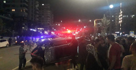 Malatya'da işçi servisiyle otomobil çarpıştı: Bir ölü, 14 yaralı