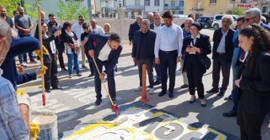 Karakoçan Belediyesi silinen Kürtçe uyarı yazılarını yeniledi