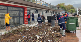 Zonguldak’ta yıllık yağış miktarının çeyreği 2 günde yağdı