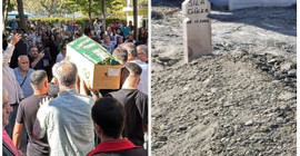 Sıla bebek son yolculuğuna uğurlandı: İmam cemaatten helallik istemedi, mezarına dedesinin soyadı yazıldı