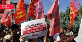 EMEP, MESEM raporunu bakanlık önünde açıkladı: '11 yılda en az 754 çocuk iş cinayetinde öldü, öğrenciler şiddete uğruyor'