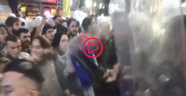 Taksim'de İsrail protestosuna polis müdahalesi: 18 gözaltı