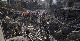 İsrail'in Beyrut'un güneyine hava saldırılarında en büyük devlet hastanesi vuruldu: 4'ü çocuk en az 18 ölü, 60 yaralı